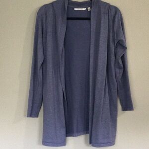 CYRUS, SMALL, BLUE, HOODED CARDIGAN, USED